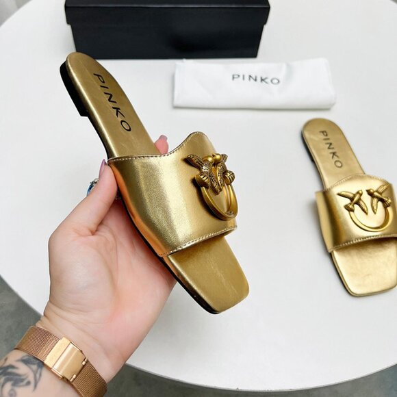 Pinko Golden Bird Sandals - Picture 5 of 8